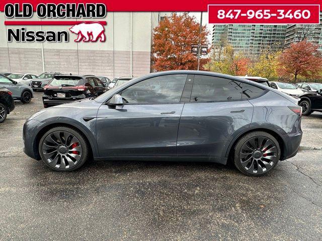 used 2021 Tesla Model Y car, priced at $27,872