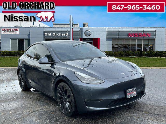 used 2021 Tesla Model Y car, priced at $27,872