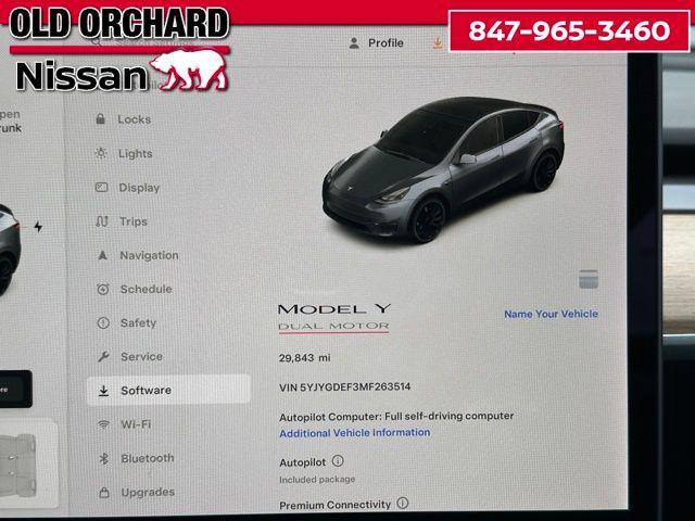 used 2021 Tesla Model Y car, priced at $27,872