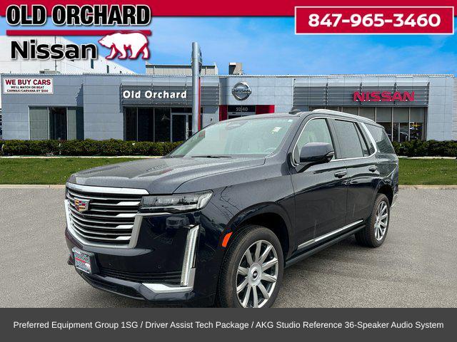 used 2021 Cadillac Escalade car, priced at $63,372