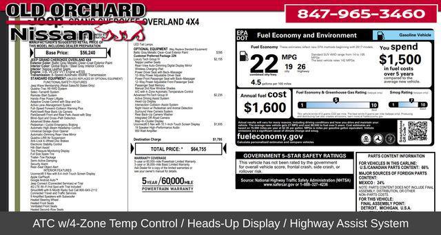 used 2022 Jeep Grand Cherokee car, priced at $31,360