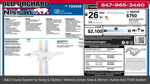 used 2024 Ford Mustang car, priced at $31,888