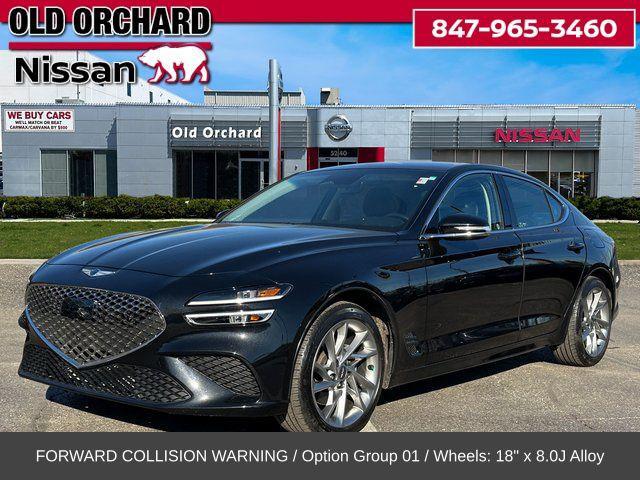 used 2022 Genesis G70 car, priced at $25,772