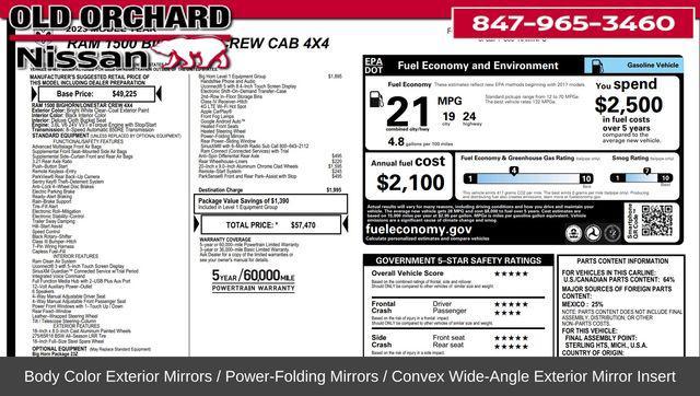used 2023 Ram 1500 car, priced at $35,888