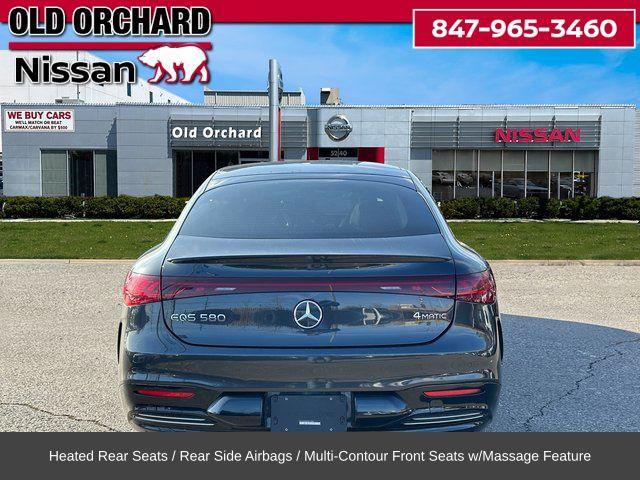 used 2022 Mercedes-Benz EQS 580 car, priced at $49,949