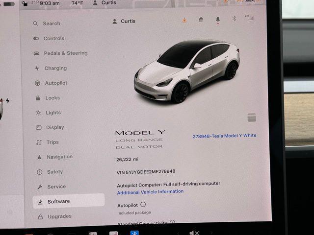 used 2021 Tesla Model Y car, priced at $29,929