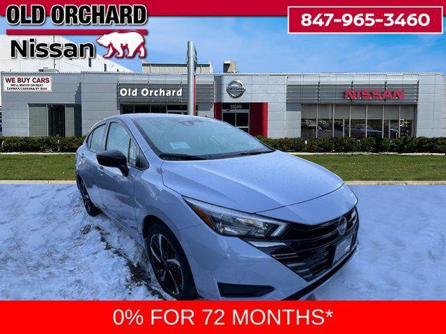 new 2025 Nissan Versa car, priced at $23,053