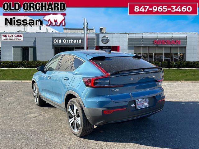 used 2023 Volvo C40 Recharge Pure Electric car, priced at $27,272