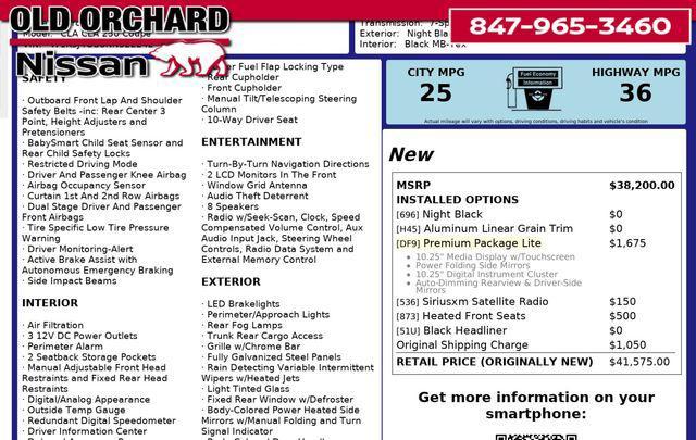used 2022 Mercedes-Benz CLA 250 car, priced at $29,888