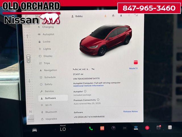 used 2022 Tesla Model X car, priced at $52,972