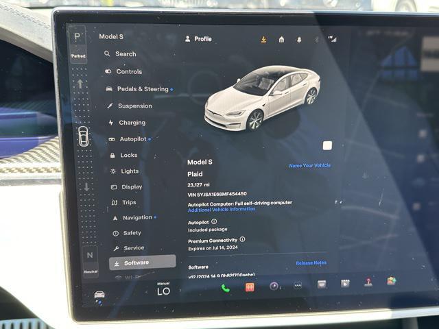 used 2021 Tesla Model S car, priced at $62,962