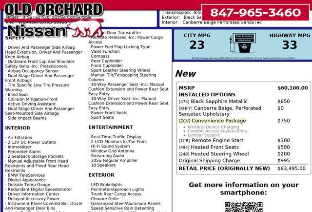 used 2024 BMW 430 car, priced at $38,972