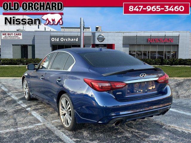 used 2018 INFINITI Q50 car, priced at $12,636