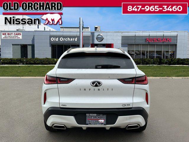 used 2024 INFINITI QX55 car, priced at $42,972