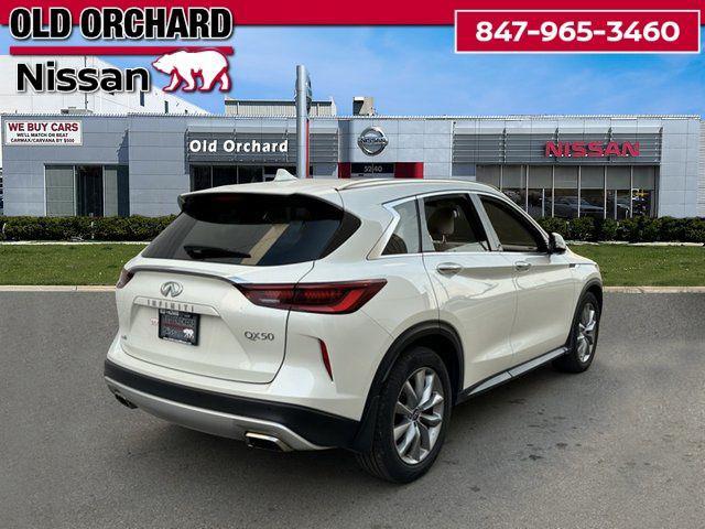used 2022 INFINITI QX50 car, priced at $27,972