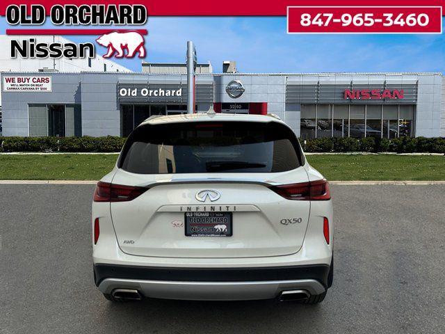 used 2022 INFINITI QX50 car, priced at $27,972