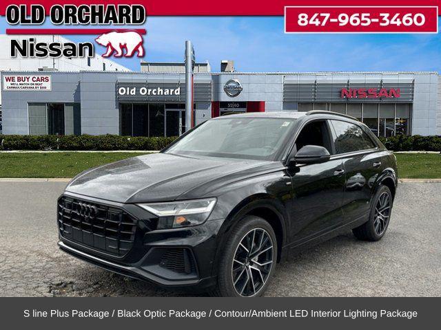 used 2021 Audi Q8 car, priced at $38,372