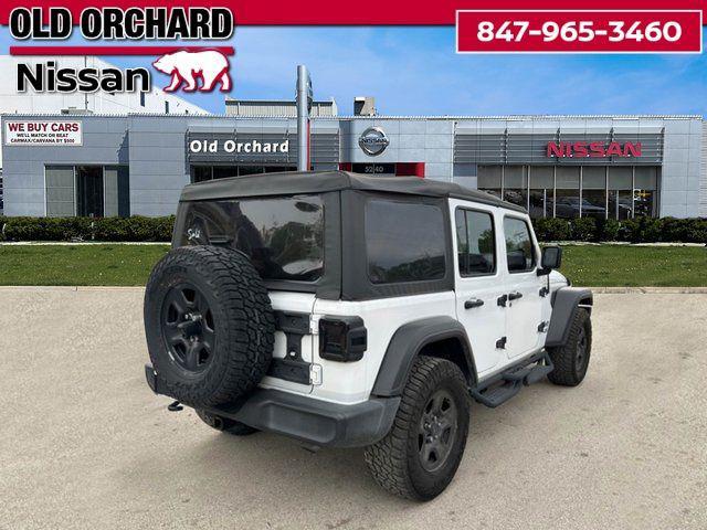 used 2021 Jeep Wrangler Unlimited car, priced at $25,472