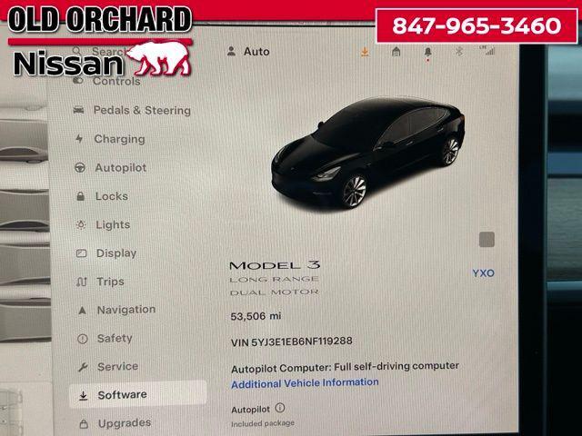 used 2022 Tesla Model 3 car, priced at $22,970