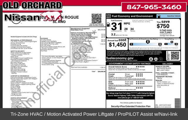 used 2023 Nissan Rogue car, priced at $23,472