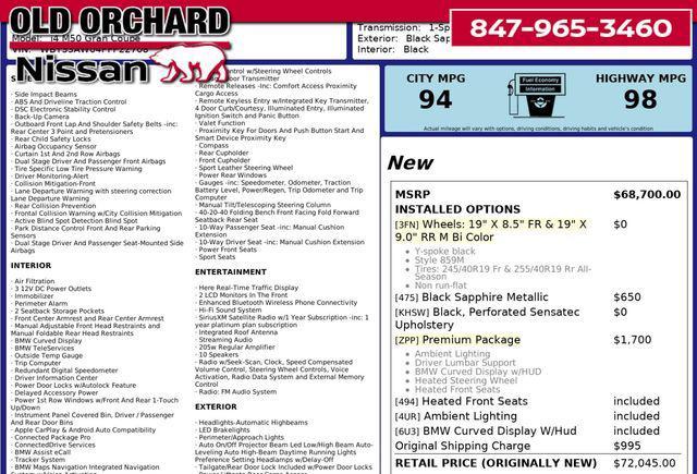 used 2023 BMW i4 Gran Coupe car, priced at $35,000