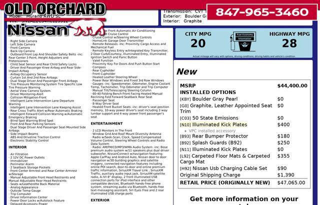 used 2024 Nissan Murano car, priced at $29,222