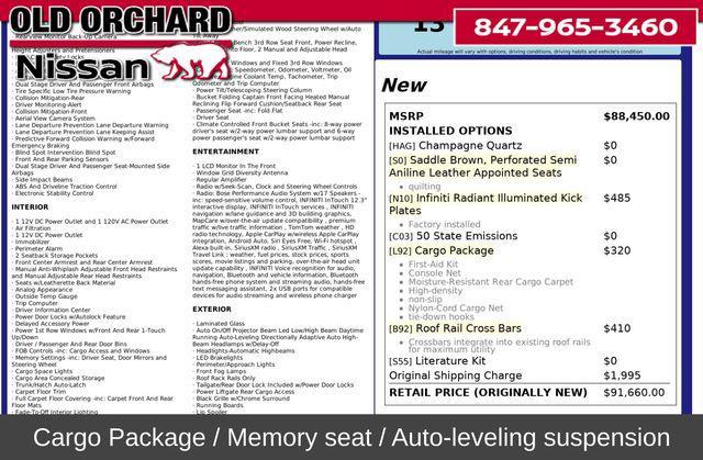 used 2024 INFINITI QX80 car, priced at $55,472