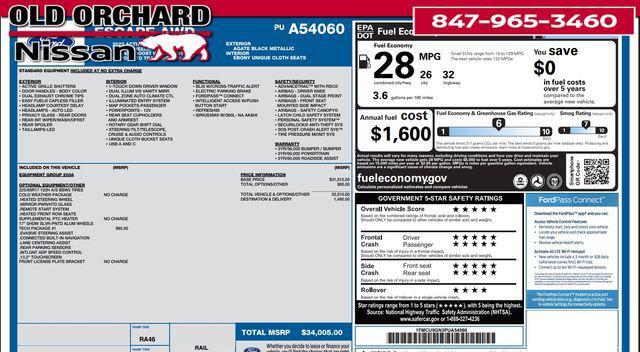 used 2023 Ford Escape car, priced at $24,444