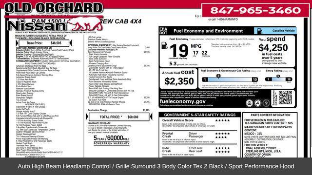 used 2021 Ram 1500 car, priced at $32,872