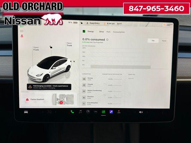 used 2023 Tesla Model 3 car, priced at $27,490