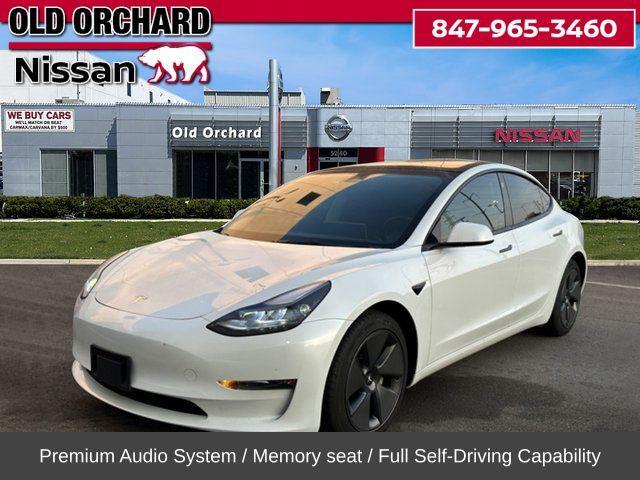 used 2023 Tesla Model 3 car, priced at $27,490
