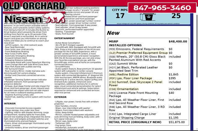 used 2020 Chevrolet Traverse car, priced at $29,572