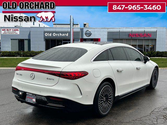 used 2022 Mercedes-Benz EQS 580 car, priced at $42,972