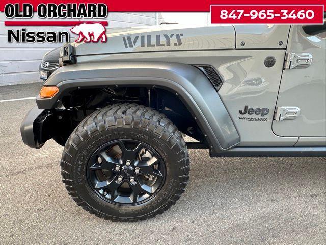 used 2022 Jeep Wrangler Unlimited car, priced at $30,872