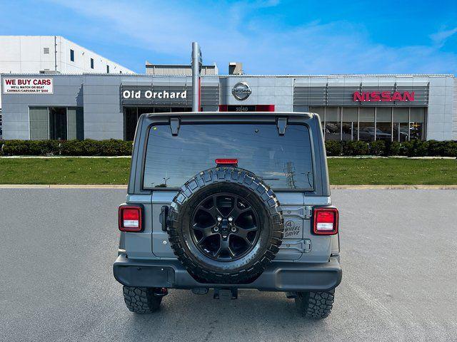 used 2022 Jeep Wrangler Unlimited car, priced at $31,972