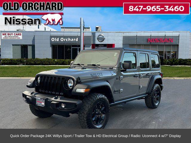 used 2022 Jeep Wrangler Unlimited car, priced at $31,972