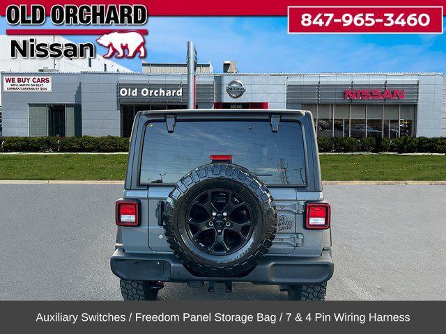 used 2022 Jeep Wrangler Unlimited car, priced at $30,872