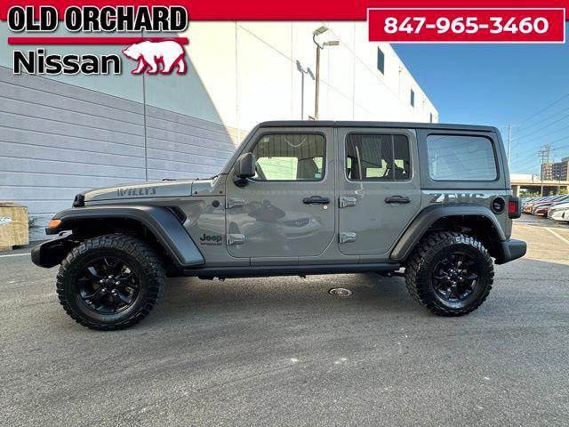 used 2022 Jeep Wrangler Unlimited car, priced at $30,872