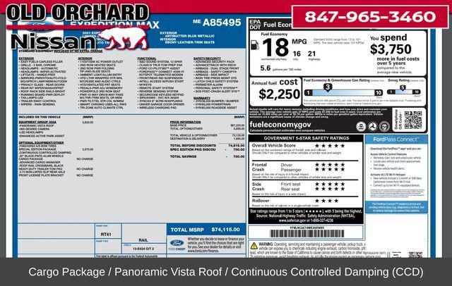 used 2021 Ford Expedition car, priced at $44,888