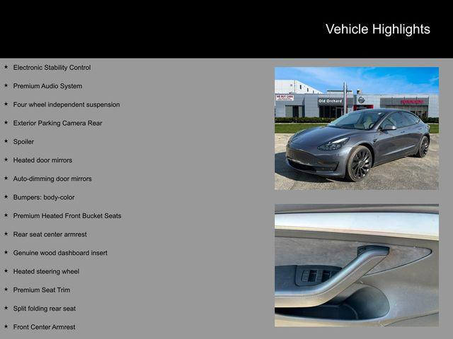 used 2022 Tesla Model 3 car, priced at $32,932