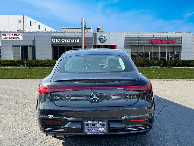 used 2022 Mercedes-Benz EQS 580 car, priced at $62,772