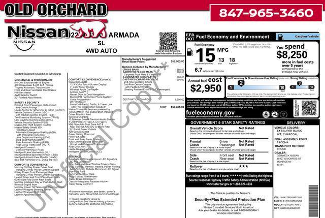 used 2022 Nissan Armada car, priced at $29,972
