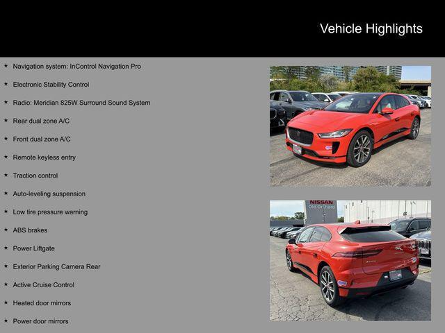 used 2019 Jaguar I-PACE car, priced at $27,777