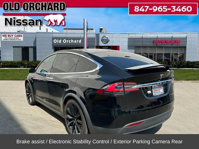 used 2020 Tesla Model X car, priced at $41,372