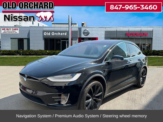 used 2020 Tesla Model X car, priced at $44,944