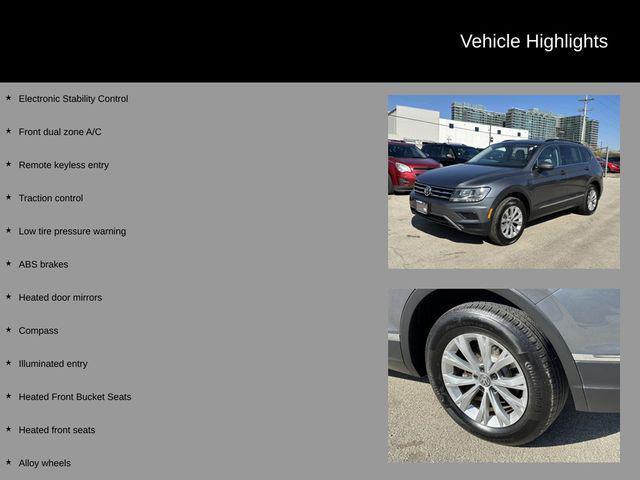 used 2018 Volkswagen Tiguan car, priced at $15,372