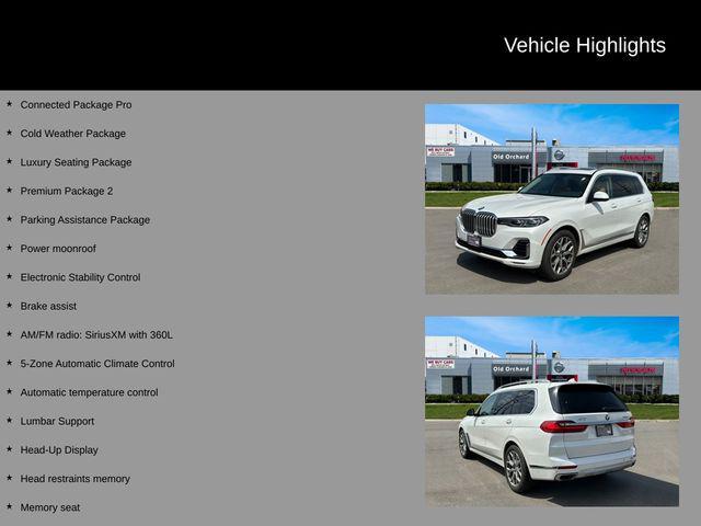 used 2021 BMW X7 car, priced at $48,888