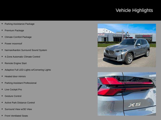 used 2024 BMW X5 car, priced at $48,888