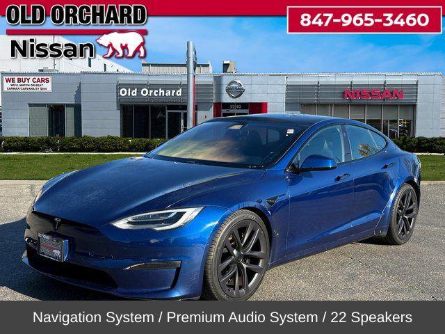 used 2021 Tesla Model S car, priced at $41,941