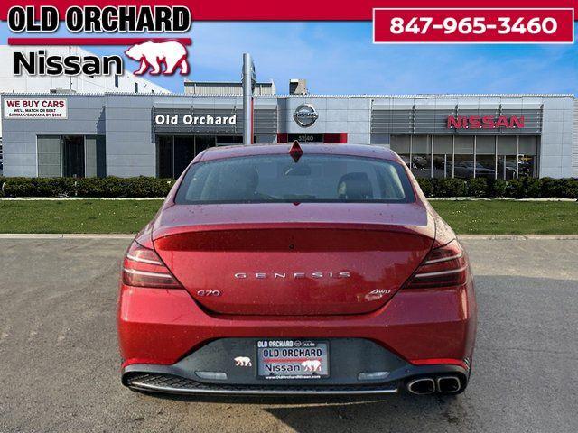 used 2023 Genesis G70 car, priced at $25,772